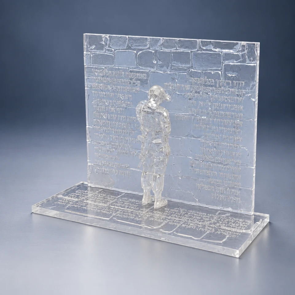 Prayer for the Paratroopers - Crystal Resin